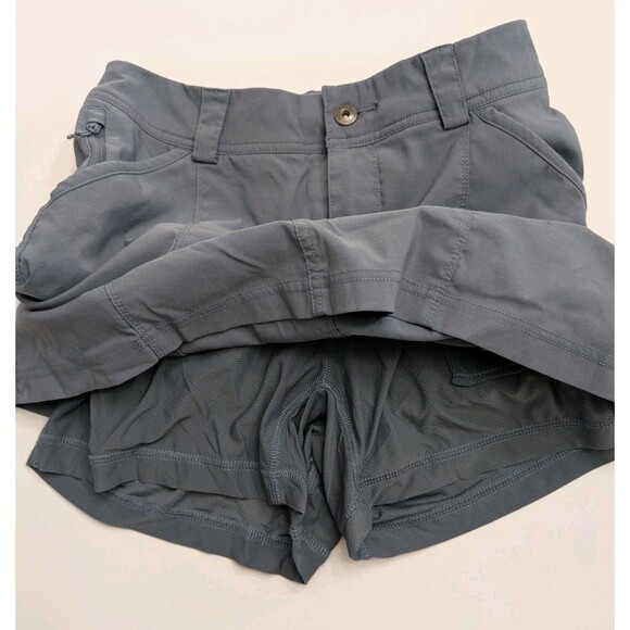 Duluth Trading Company Women's Dry on the Fly Skort Blue Size 4 - Picture 11 of 12